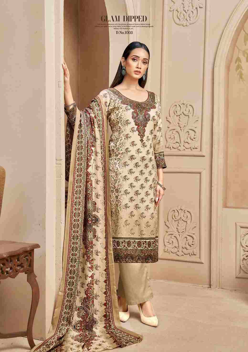 Nimaya By Roli Moli 1001 To 1008 Series Beautiful Stylish Festive Suits Fancy Colorful Casual Wear & Ethnic Wear & Ready To Wear Pashmina Dresses At Wholesale Price