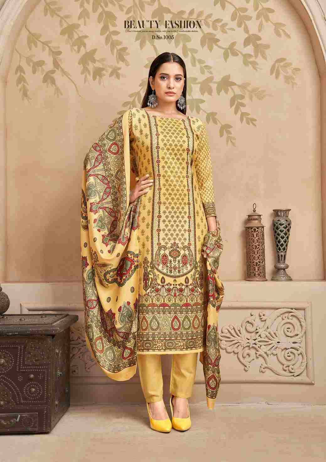Nimaya By Roli Moli 1001 To 1008 Series Beautiful Stylish Festive Suits Fancy Colorful Casual Wear & Ethnic Wear & Ready To Wear Pashmina Dresses At Wholesale Price