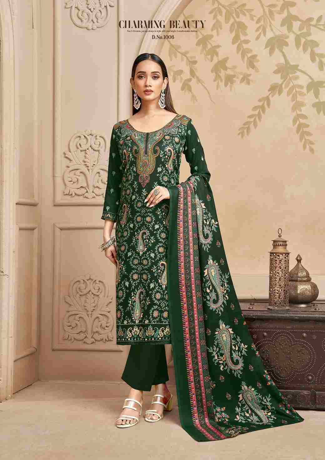 Nimaya By Roli Moli 1001 To 1008 Series Beautiful Stylish Festive Suits Fancy Colorful Casual Wear & Ethnic Wear & Ready To Wear Pashmina Dresses At Wholesale Price