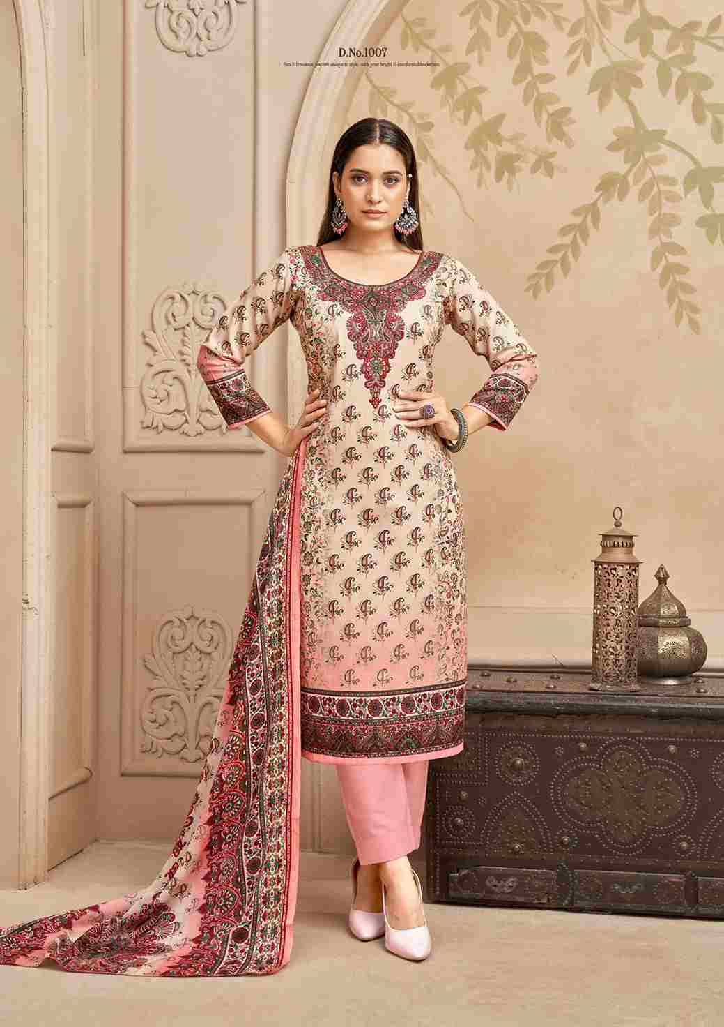 Nimaya By Roli Moli 1001 To 1008 Series Beautiful Stylish Festive Suits Fancy Colorful Casual Wear & Ethnic Wear & Ready To Wear Pashmina Dresses At Wholesale Price