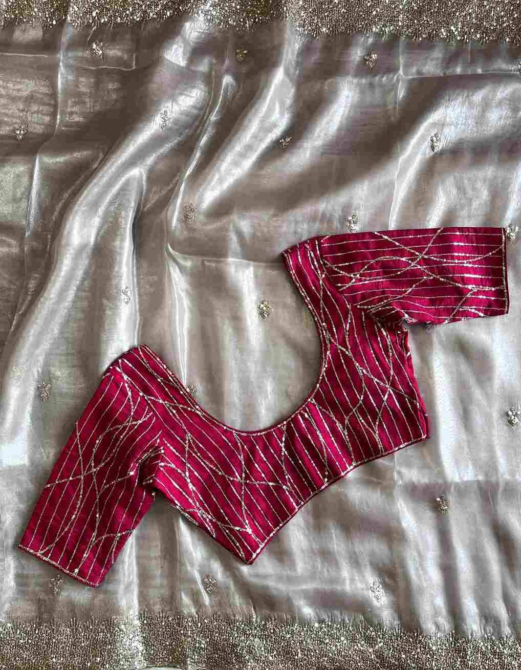 Vt-1018 By Fashid Wholesale Indian Traditional Wear Collection Beautiful Stylish Fancy Colorful Party Wear & Occasional Wear Pure Tissue Sarees At Wholesale Price