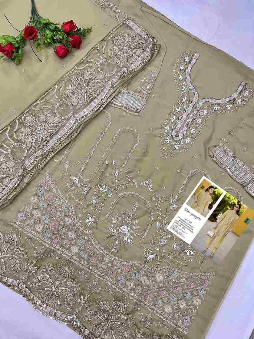 Shree Fabs Hit Design SF-5519 Colours By Shree Fabs SF-5519-A To SF-5519-D Series Beautiful Stylish Pakistani Suits Fancy Colorful Casual Wear & Ethnic Wear & Ready To Wear Georgette Embroidery Dresses At Wholesale Price