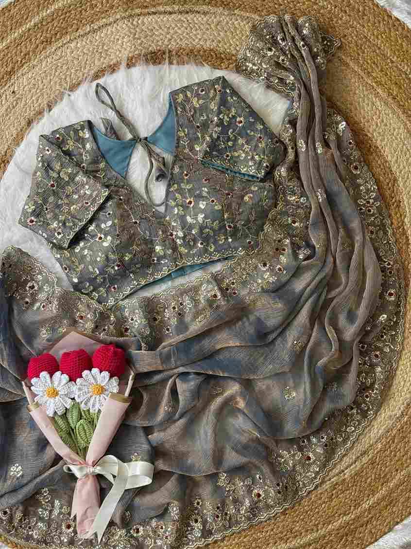 Vt-1021 By Fashid Wholesale 01 To 04 Series Indian Traditional Wear Collection Beautiful Stylish Fancy Colorful Party Wear & Occasional Wear Soft Fendy Chiffon Sarees At Wholesale Price