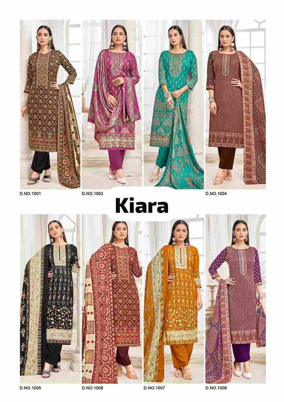 Kiara By Roli Moli 1001 To 1008 Series Beautiful Stylish Festive Suits Fancy Colorful Casual Wear & Ethnic Wear & Ready To Wear Pashmina Dresses At Wholesale Price