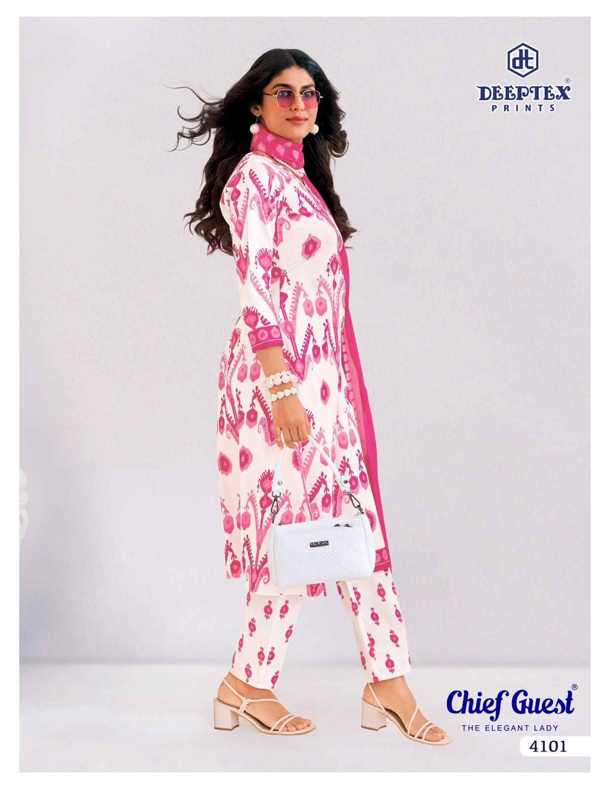 Chief Guest Vol-41 By Deeptex Prints 4101 To 4115 Series Beautiful Suits Colorful Stylish Fancy Casual Wear & Ethnic Wear Cotton Print Dresses At Wholesale Price