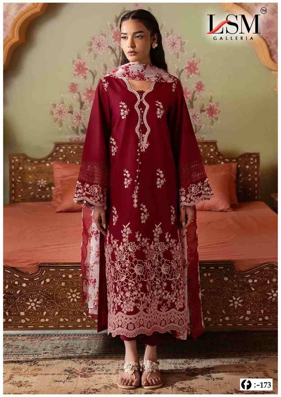 Firdous Queen Vol-17 By Lsm Galleria 171 To 176 Series Beautiful Stylish Festive Suits Fancy Colorful Casual Wear & Ethnic Wear & Ready To Wear Pure Lawn Print Dresses At Wholesale Price