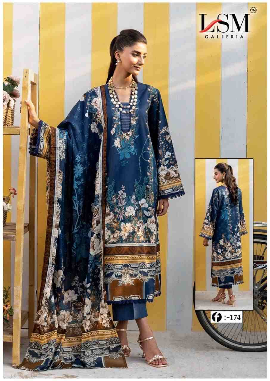 Firdous Queen Vol-17 By Lsm Galleria 171 To 176 Series Beautiful Stylish Festive Suits Fancy Colorful Casual Wear & Ethnic Wear & Ready To Wear Pure Lawn Print Dresses At Wholesale Price