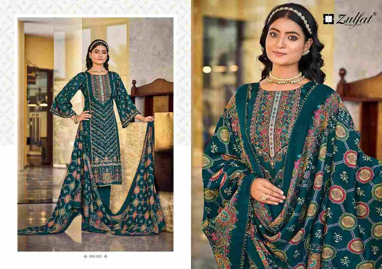 Sangini Vol-7 By Zulfat 650-001 To 650-006 Series Beautiful Festive Suits Stylish Fancy Colorful Casual Wear & Ethnic Wear Pure Jam Cotton Print Dresses At Wholesale Price