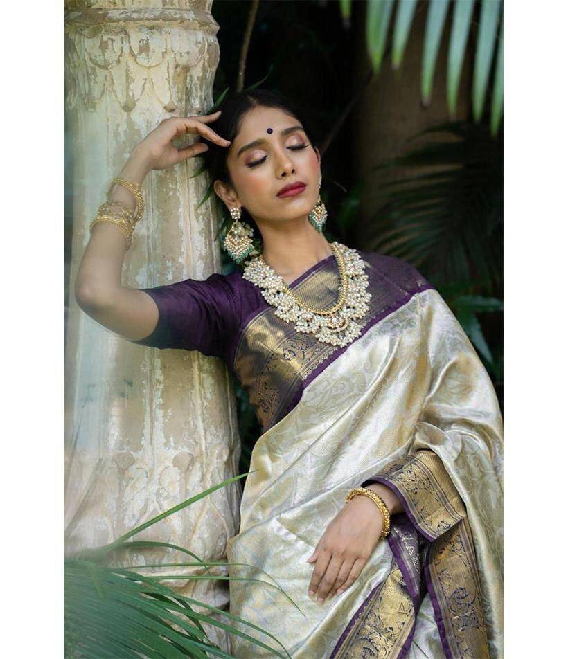 Kp-3045 By Fashid Wholesale 01 To 03 Series Indian Traditional Wear Collection Beautiful Stylish Fancy Colorful Party Wear & Occasional Wear Soft Lichi Silk Sarees At Wholesale Price