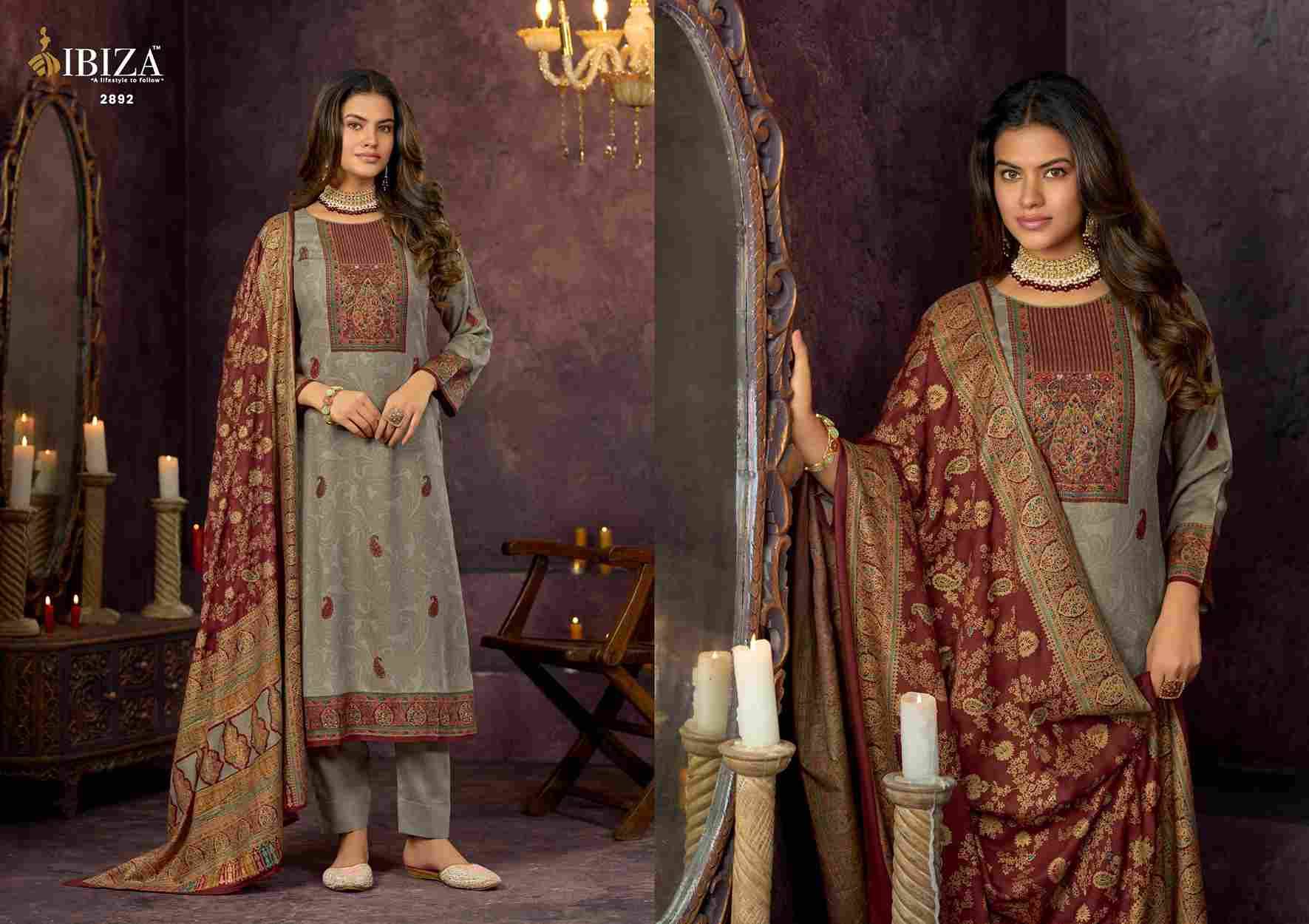 Berluti By Ibiza 2891 To 2894 Series Beautiful Festive Suits Colorful Stylish Fancy Casual Wear & Ethnic Wear Pure Viscose Pashmina Dresses At Wholesale Price