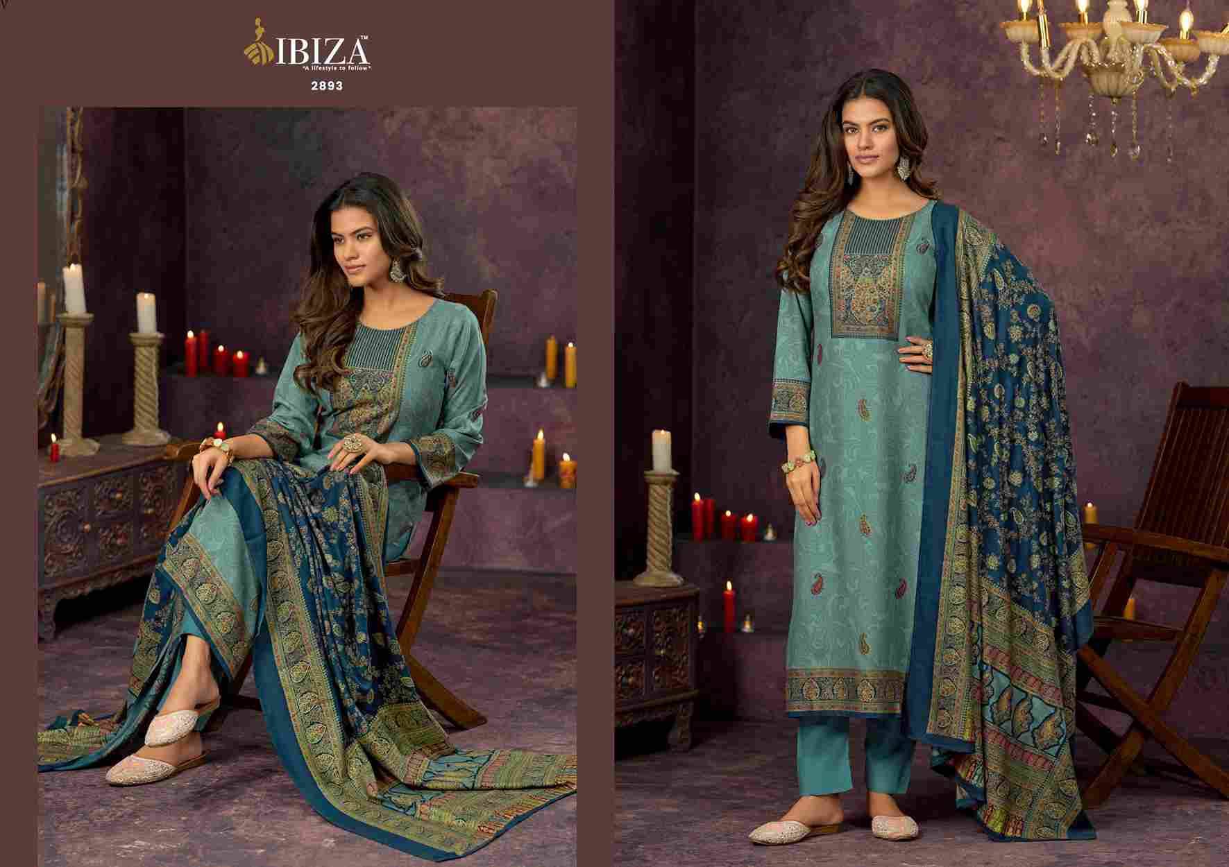 Berluti By Ibiza 2891 To 2894 Series Beautiful Festive Suits Colorful Stylish Fancy Casual Wear & Ethnic Wear Pure Viscose Pashmina Dresses At Wholesale Price