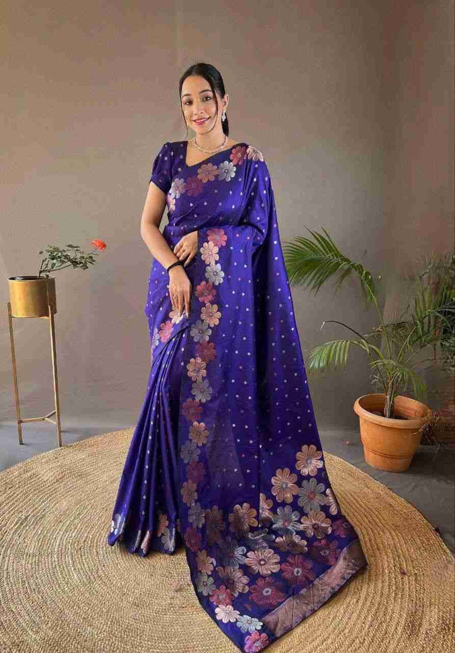 Kp-6003 By Fashid Wholesale 01 To 06 Series Indian Traditional Wear Collection Beautiful Stylish Fancy Colorful Party Wear & Occasional Wear Soft Lichi Silk Sarees At Wholesale Price