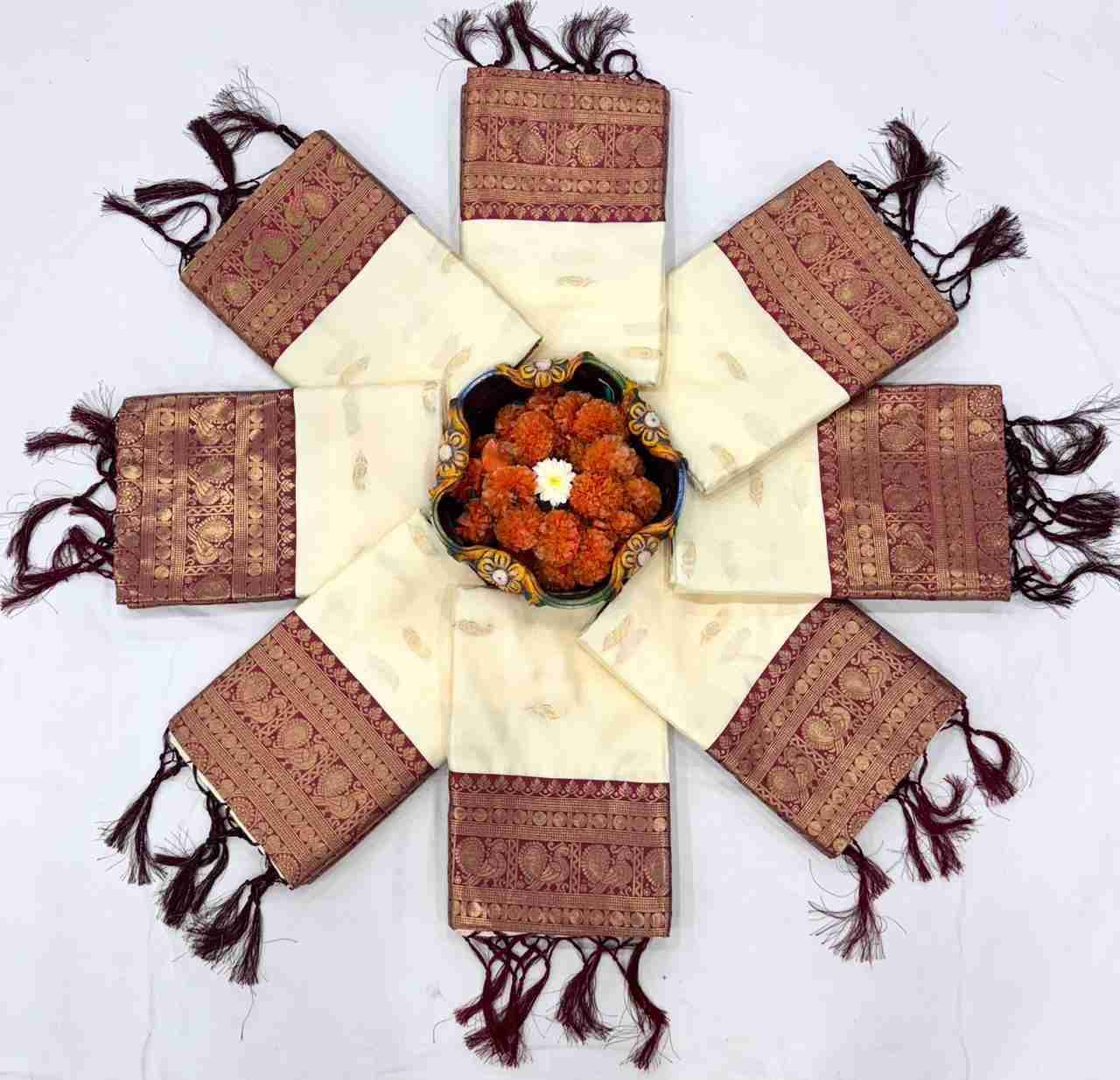 Kp-6057 By Fashid Wholesale Indian Traditional Wear Collection Beautiful Stylish Fancy Colorful Party Wear & Occasional Wear Soft Banarasi Silk Sarees At Wholesale Price