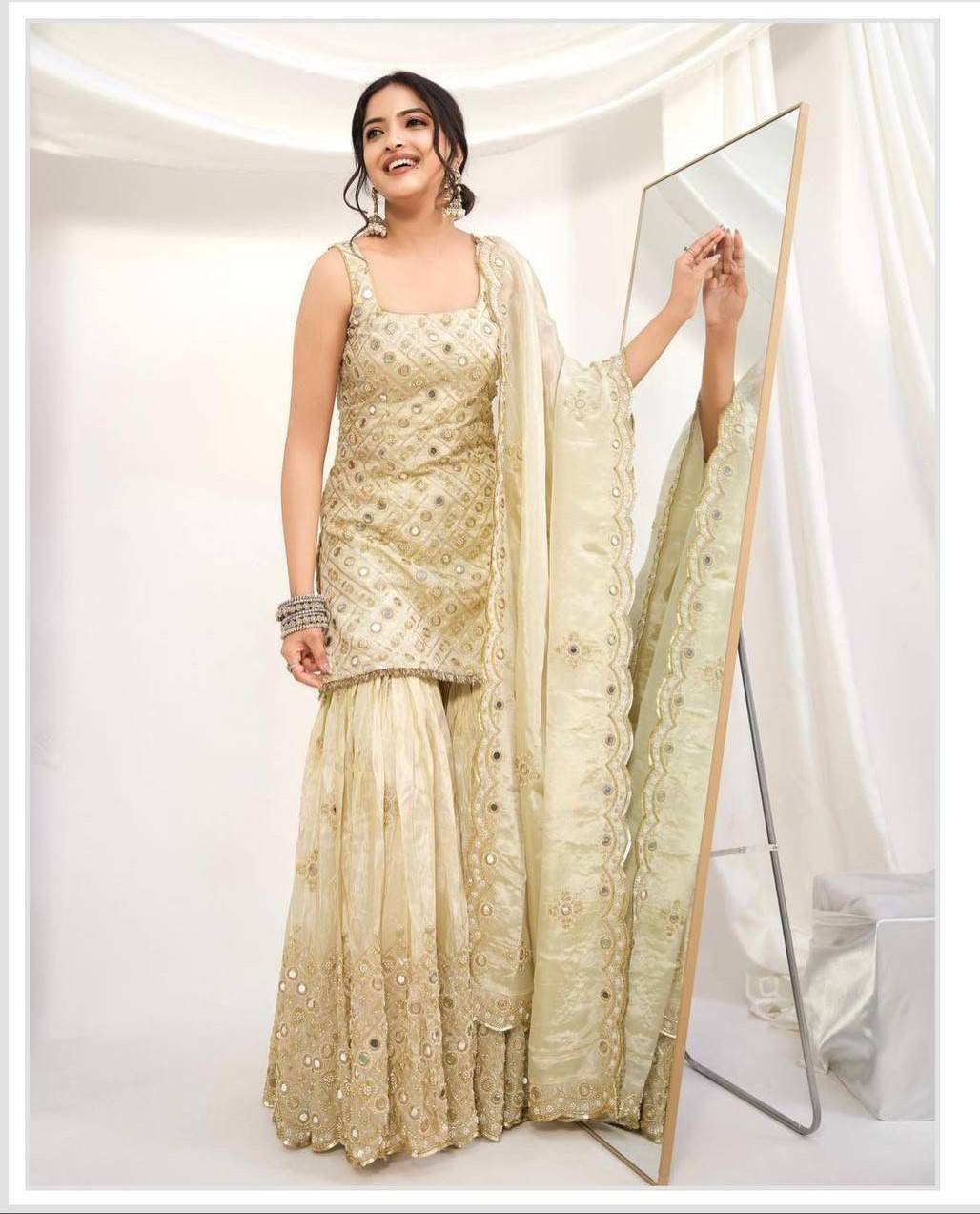 Zd-10007 By Fashid Wholesale Beautiful Colorful Fancy Wedding Collection Occasional Wear & Party Wear Natural Crepe Dresses At Wholesale Price