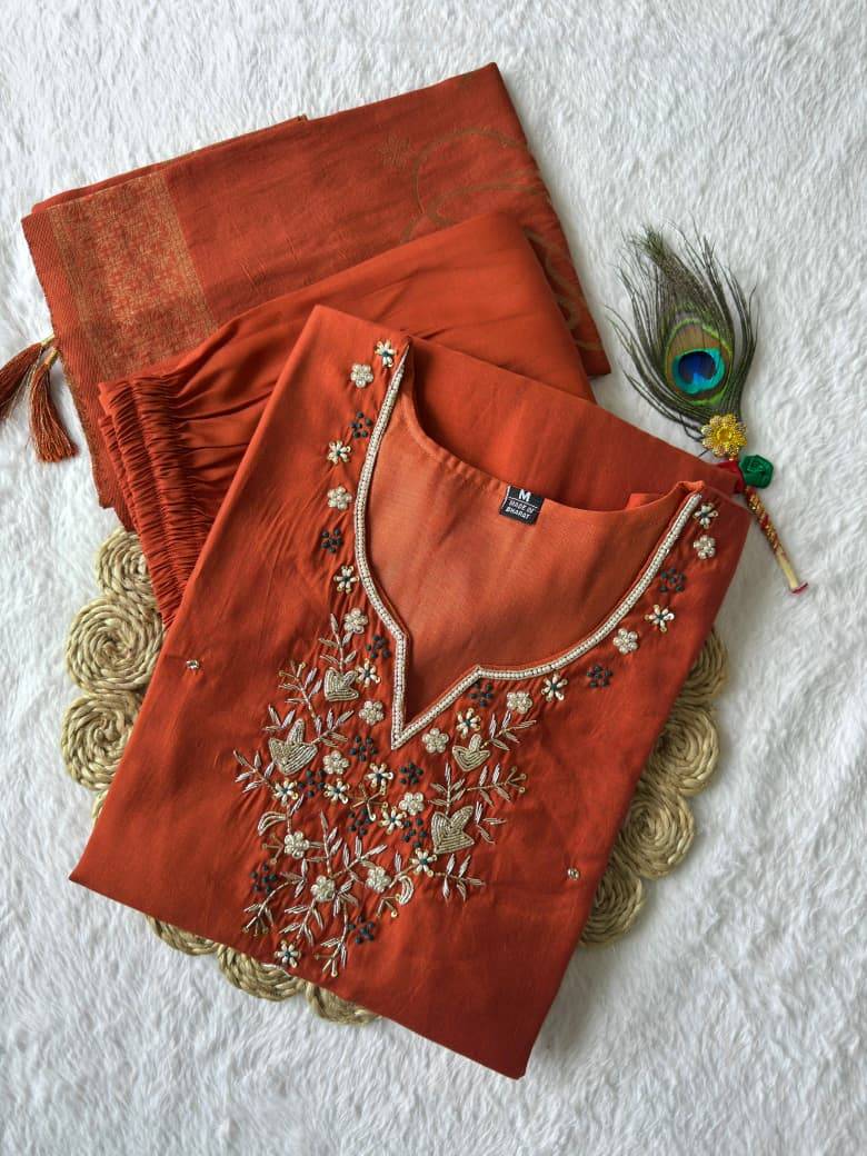 Kr-380 By Fashid Wholesale Beautiful Festive Suits Colorful Stylish Fancy Casual Wear & Ethnic Wear Roman Silk Dresses At Wholesale Price