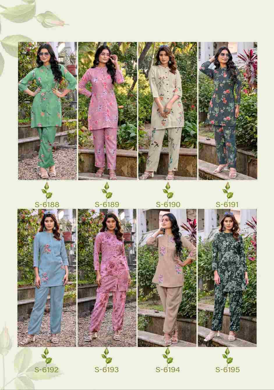 Hanshika By SBS 6188  To 6195 Series Designer Stylish Fancy Colorful Beautiful Party Wear & Ethnic Wear Collection Cotton Co-Ord At Wholesale Price