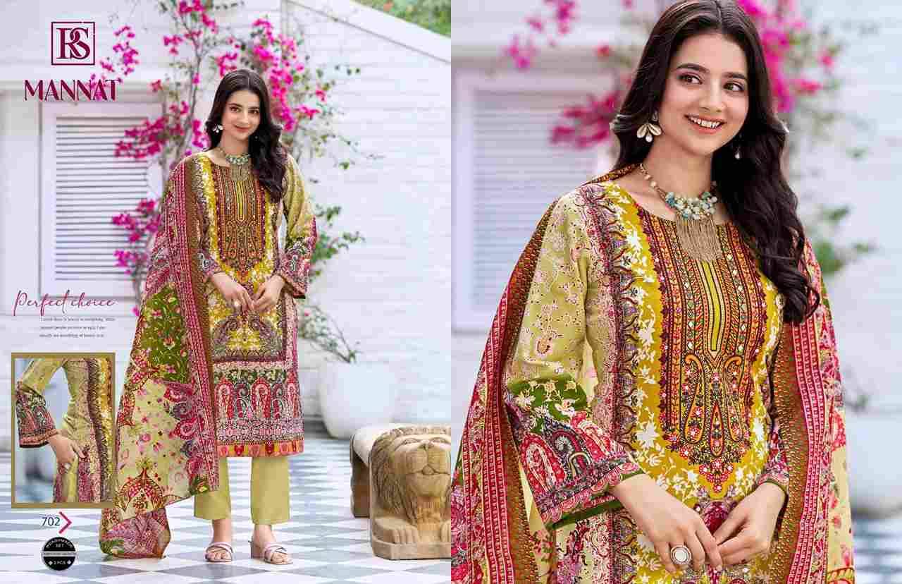 Mannat By Rangi Sangi 701 To 706 Series Beautiful Festive Suits Stylish Fancy Colorful Casual Wear & Ethnic Wear Pure Cotton Dresses At Wholesale Price