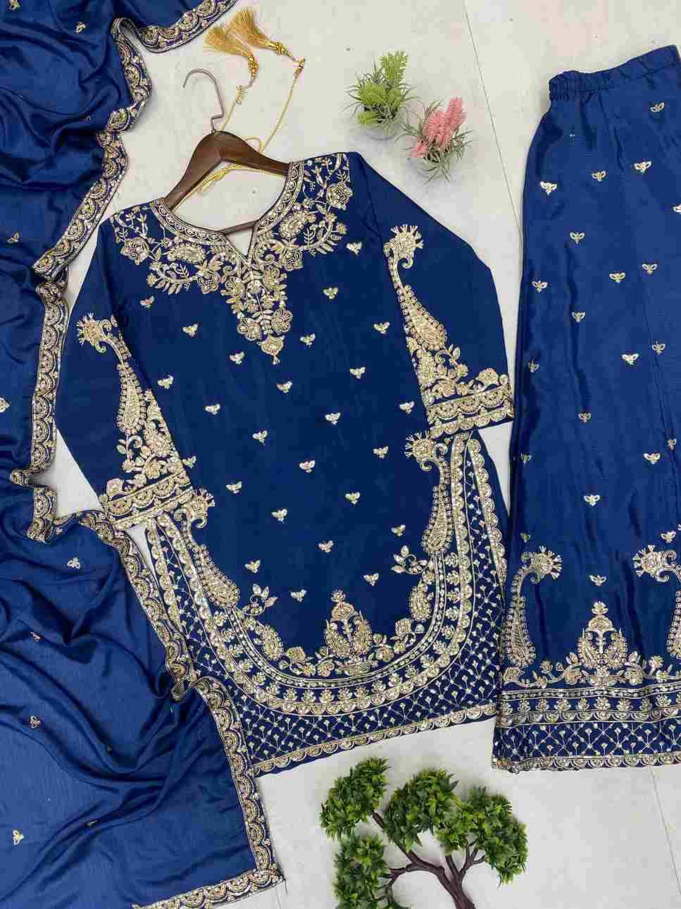 Le-2029 By Fashid Wholesale 01 To 03 Series Beautiful Festive Suits Colorful Stylish Fancy Casual Wear & Ethnic Wear Chinnon Dresses At Wholesale Price