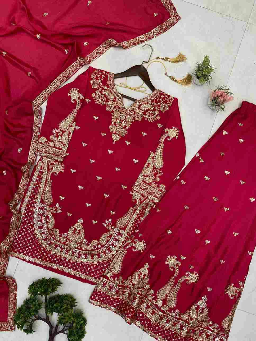 Le-2029 By Fashid Wholesale 01 To 03 Series Beautiful Festive Suits Colorful Stylish Fancy Casual Wear & Ethnic Wear Chinnon Dresses At Wholesale Price
