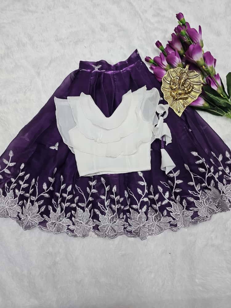 Pv-Kids Lehenga Vol-23 By Fashid Wholesale 01 To 02 Series Designer Beautiful Collection Occasional Wear & Party Wear Heavy Paithani Silk Lehenga At Wholesale Price