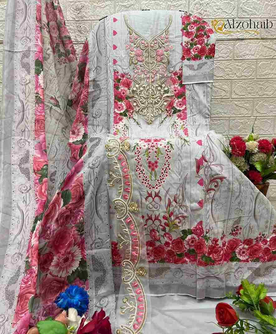 Aarifa By Alzohaib 1366-A To 1367-B Series Beautiful Pakistani Suits Stylish Fancy Colorful Party Wear & Occasional Wear Pure Cotton Print Dresses At Wholesale Price