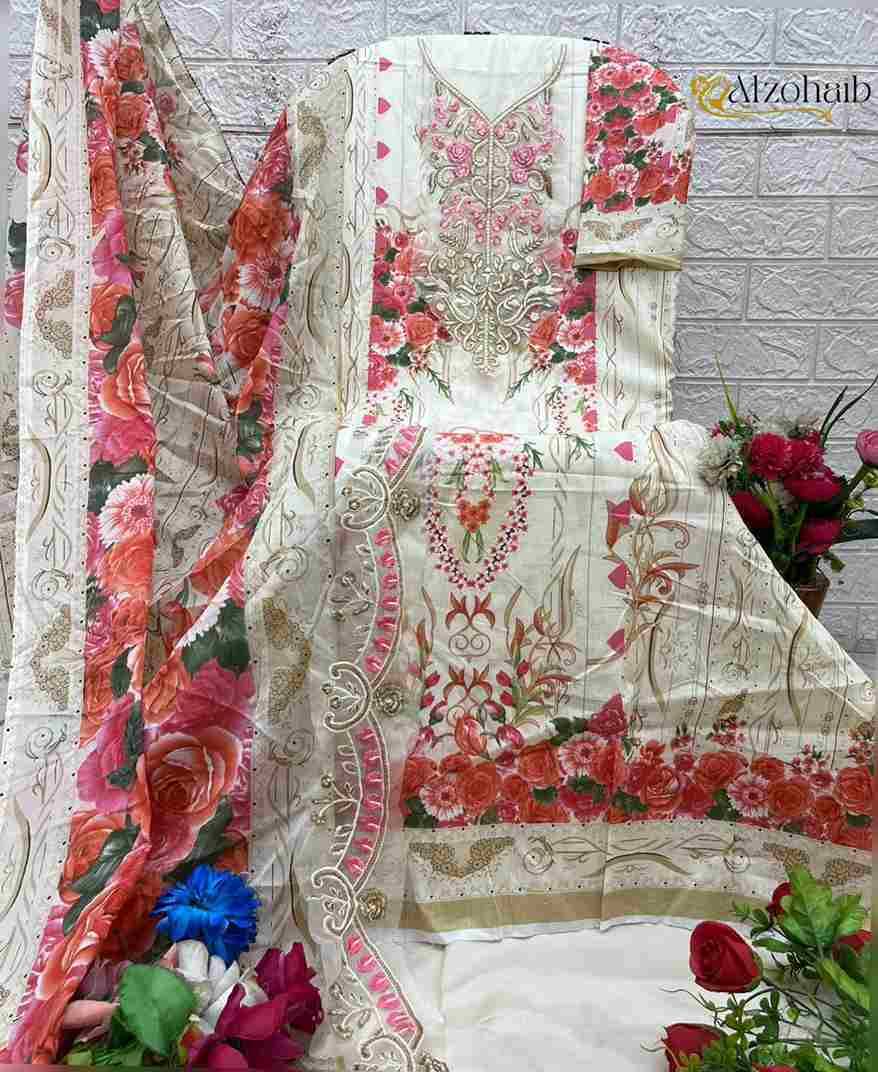 Aarifa By Alzohaib 1366-A To 1367-B Series Beautiful Pakistani Suits Stylish Fancy Colorful Party Wear & Occasional Wear Pure Cotton Print Dresses At Wholesale Price