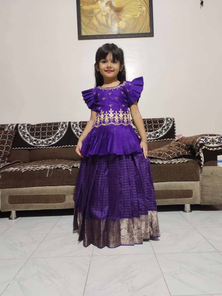 Pv-Kids Lehenga Vol-24 By Fashid Wholesale 01 To 07 Series Designer Beautiful Collection Occasional Wear & Party Wear Heavy Silk Lehenga At Wholesale Price