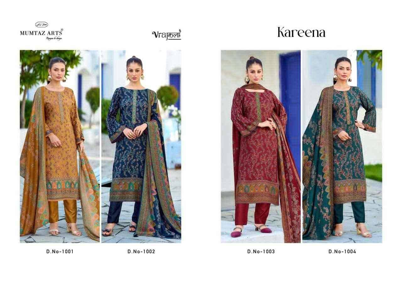 Kareena By Mumtaz Arts 1001 To 1004 Series Beautiful Festive Suits Stylish Fancy Colorful Casual Wear & Ethnic Wear Pure Viscose Pashmina Print Dresses At Wholesale Price