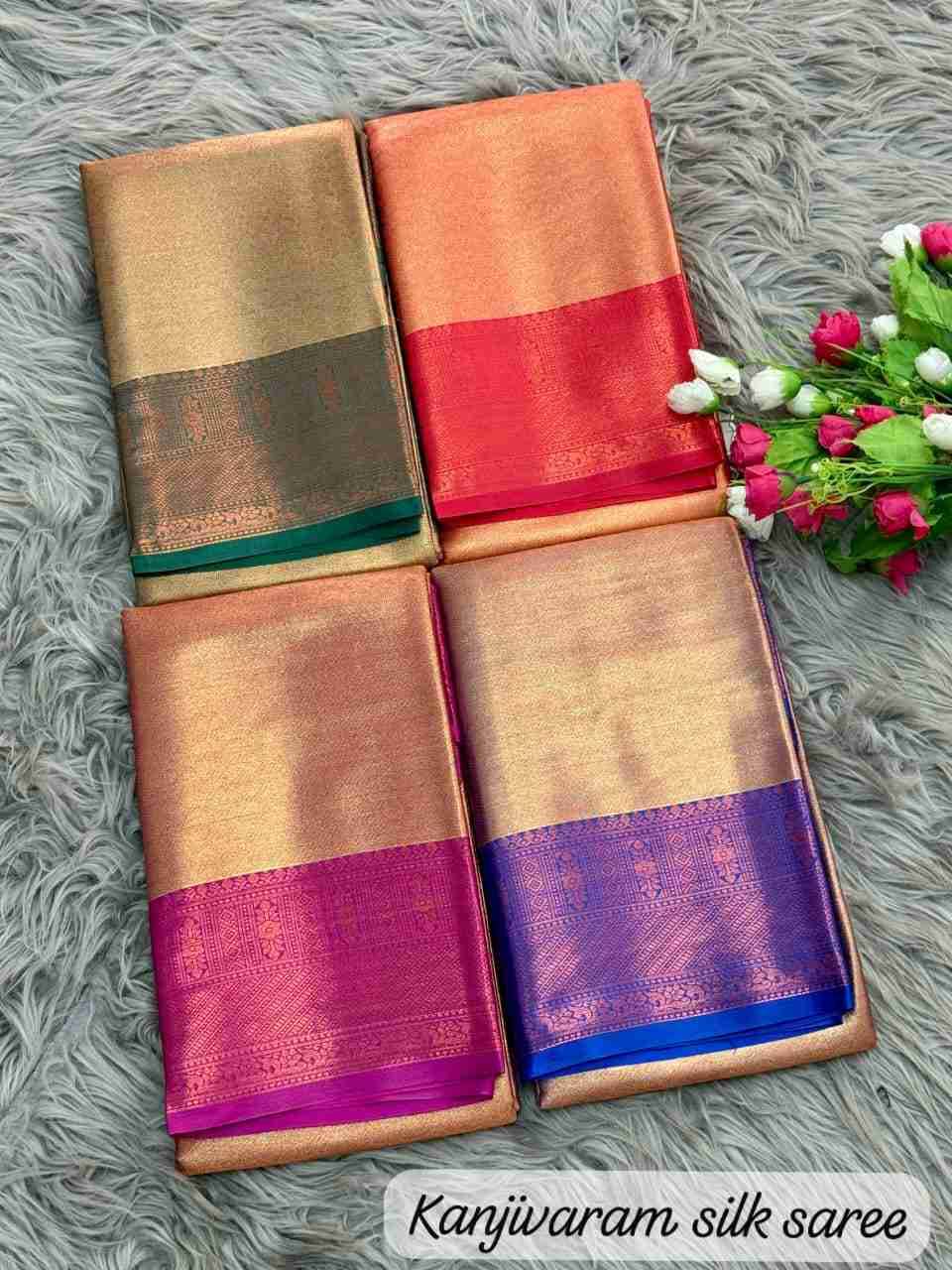 Vv-52 By Fashid Wholesale 01 To 04 Series Indian Traditional Wear Collection Beautiful Stylish Fancy Colorful Party Wear & Occasional Wear Kanjivaram Silk Sarees At Wholesale Price