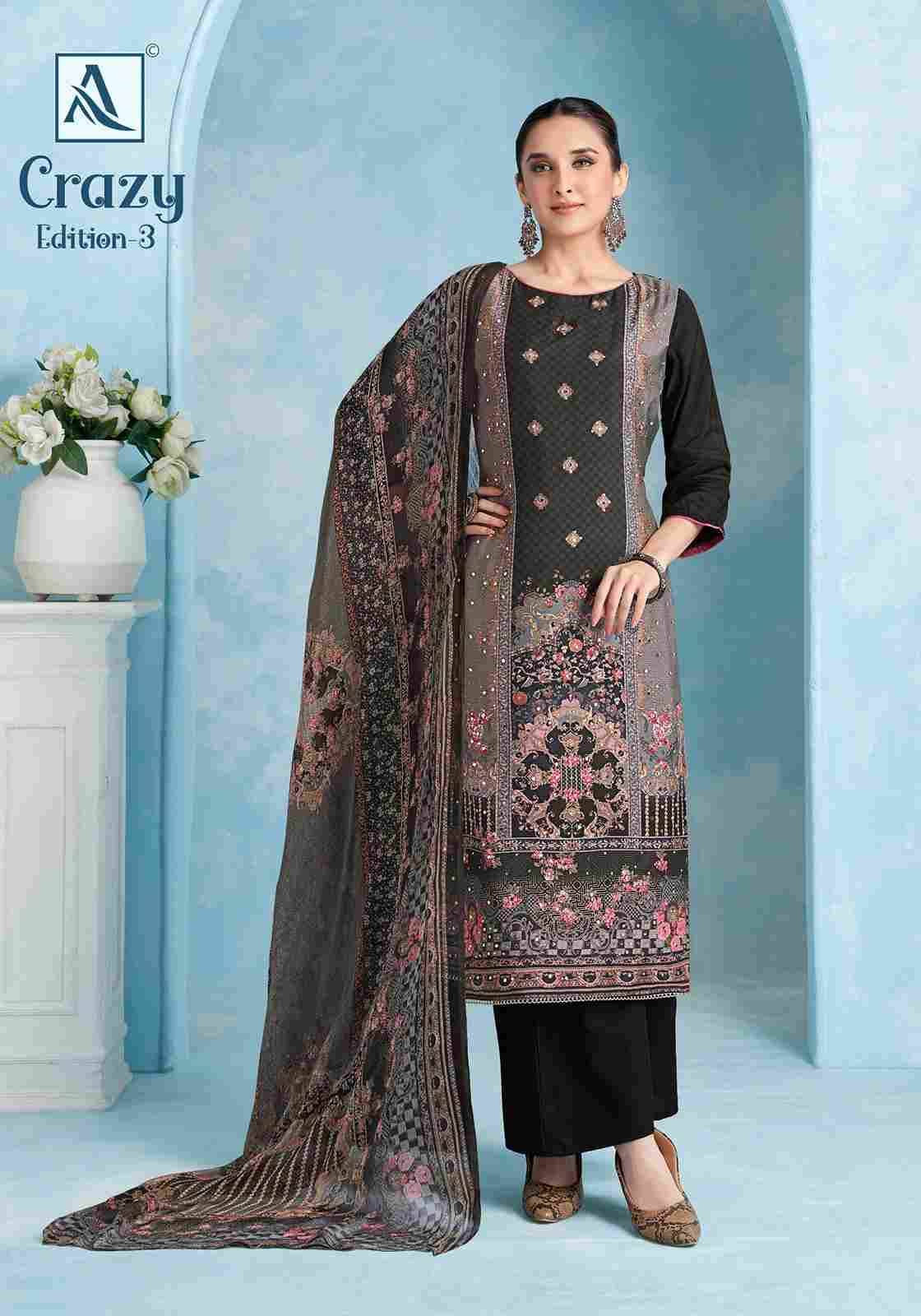 Crazy Vol-3 By Alok Suit 1985-803-01 To 1985-803-06 Series Beautiful Festive Suits Stylish Fancy Colorful Casual Wear & Ethnic Wear Pure Viscose Muslin Print Dresses At Wholesale Price