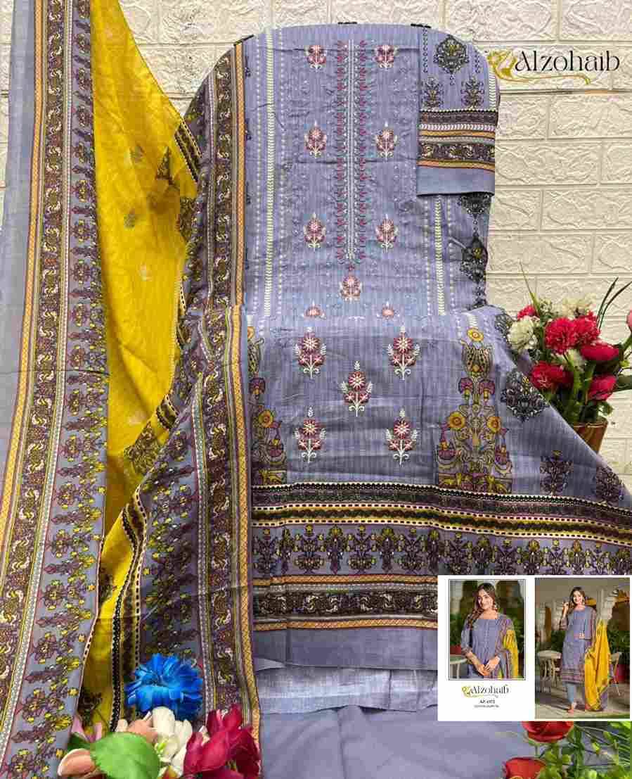 Asmaa By Alzohaib 1370 To 1373 Series Beautiful Pakistani Suits Stylish Fancy Colorful Party Wear & Occasional Wear Pure Cotton Print Dresses At Wholesale Price