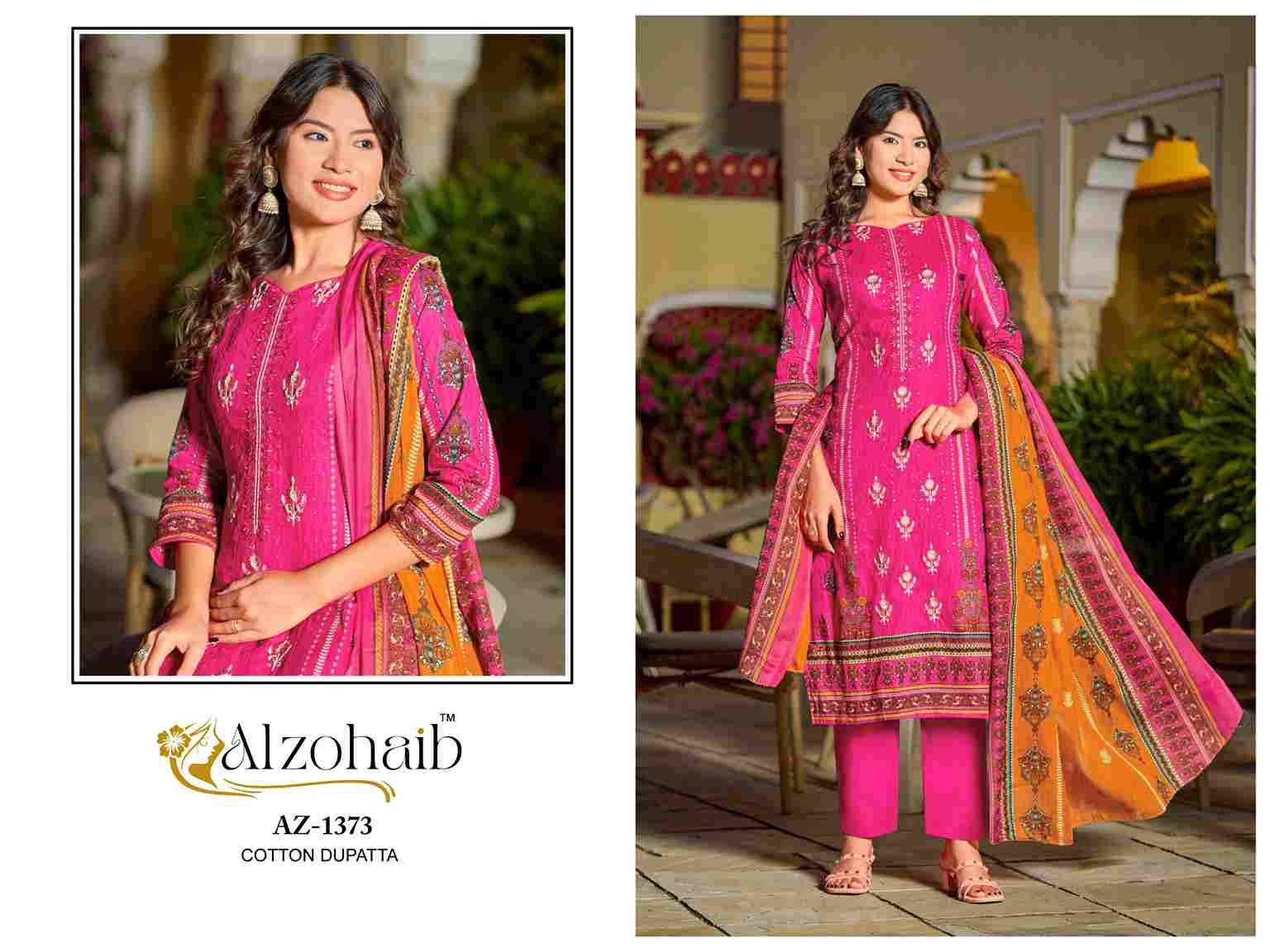 Asmaa By Alzohaib 1370 To 1373 Series Beautiful Pakistani Suits Stylish Fancy Colorful Party Wear & Occasional Wear Pure Cotton Print Dresses At Wholesale Price