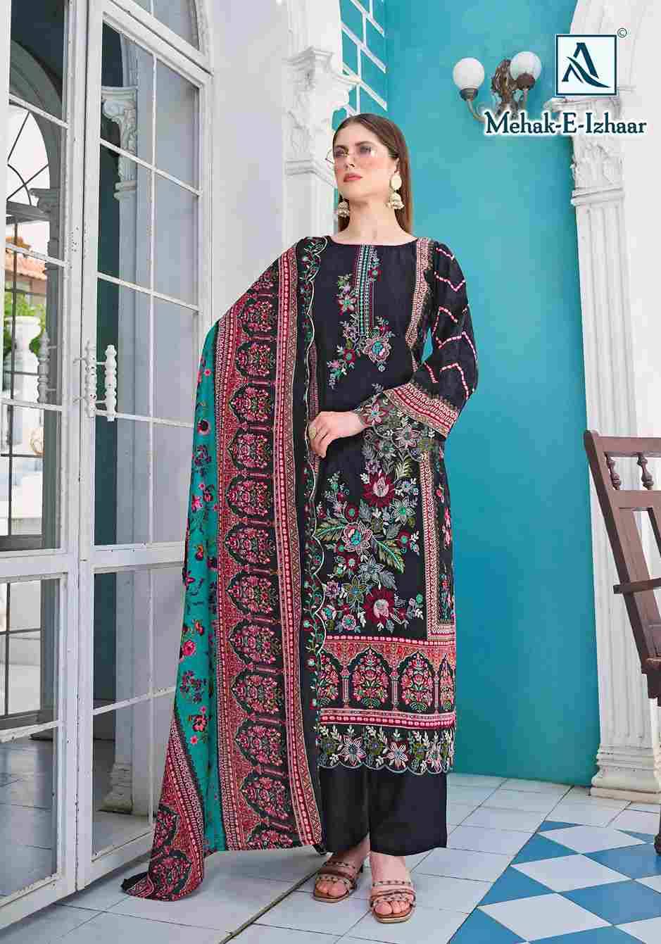 Mahek-E-Izhaar By Alok Suit 2116-921-01 To 2116-921-08 Series Beautiful Festive Suits Stylish Fancy Colorful Casual Wear & Ethnic Wear Pure Cambric Cotton Print Dresses At Wholesale Price
