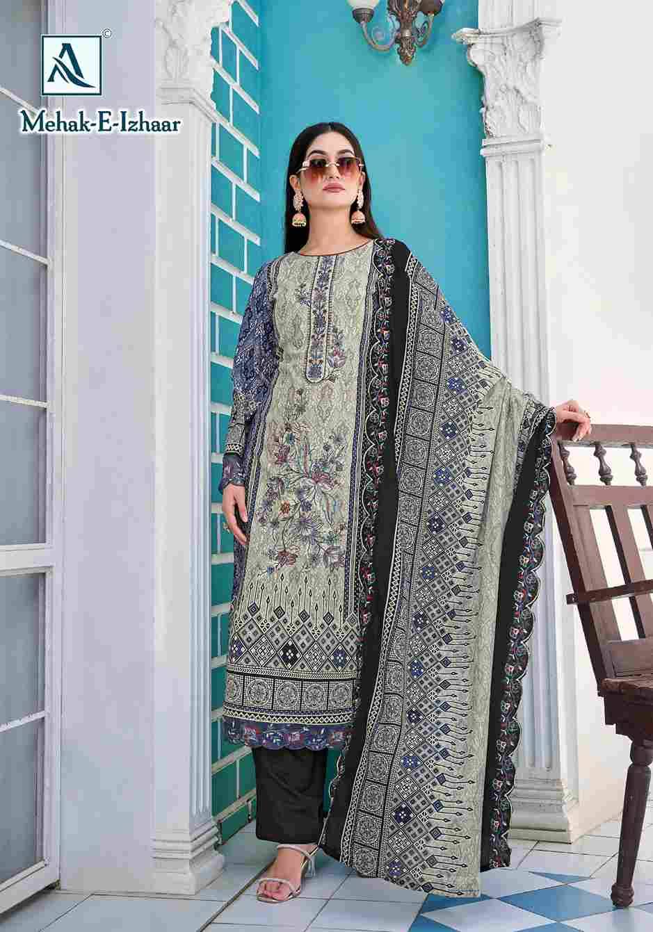 Mahek-E-Izhaar By Alok Suit 2116-921-01 To 2116-921-08 Series Beautiful Festive Suits Stylish Fancy Colorful Casual Wear & Ethnic Wear Pure Cambric Cotton Print Dresses At Wholesale Price