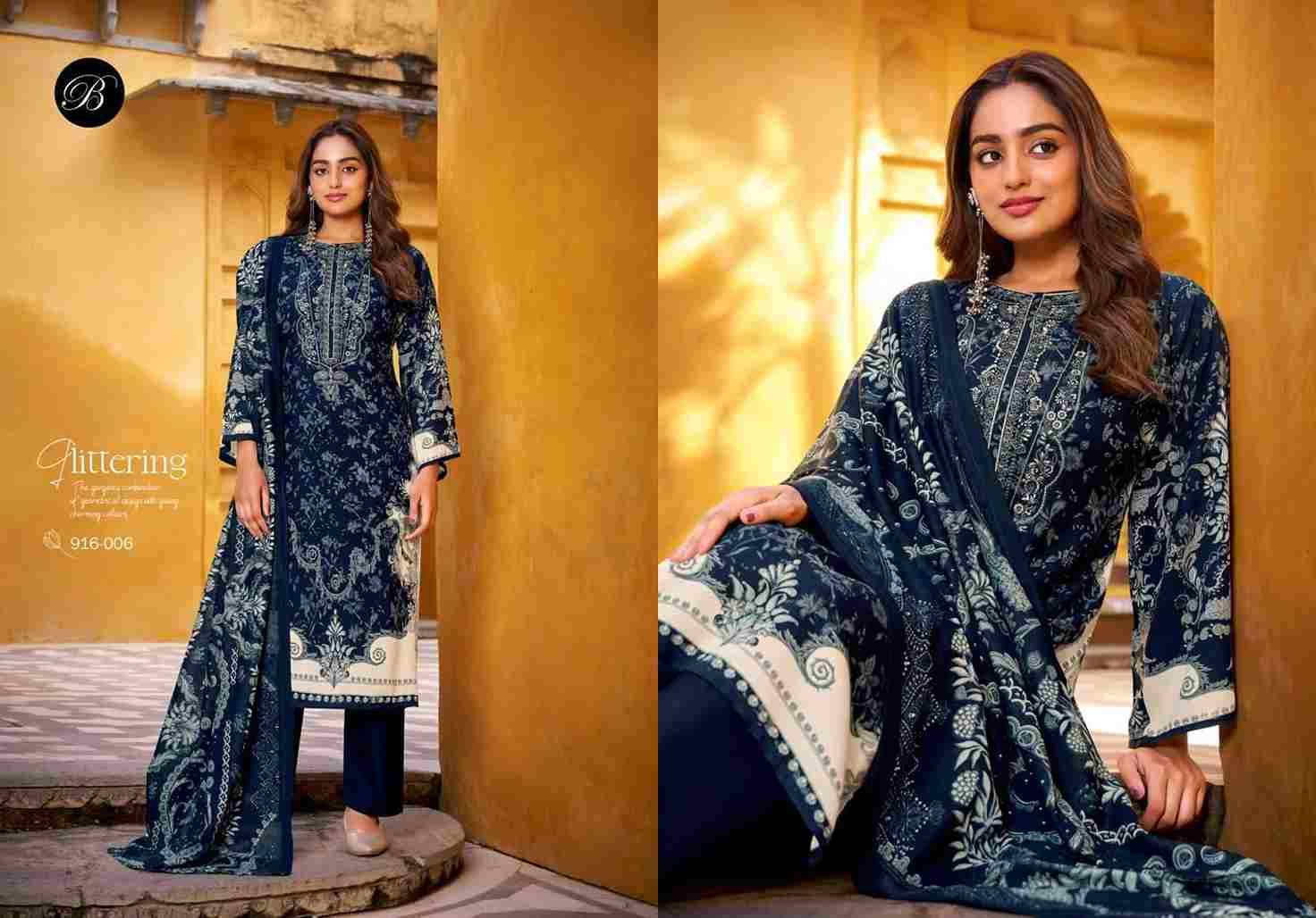 Naira Vol-123 By Belliza 916-001 To 916-008 Series Beautiful Festive Suits Stylish Fancy Colorful Casual Wear & Ethnic Wear Pure Cotton Print Dresses At Wholesale Price