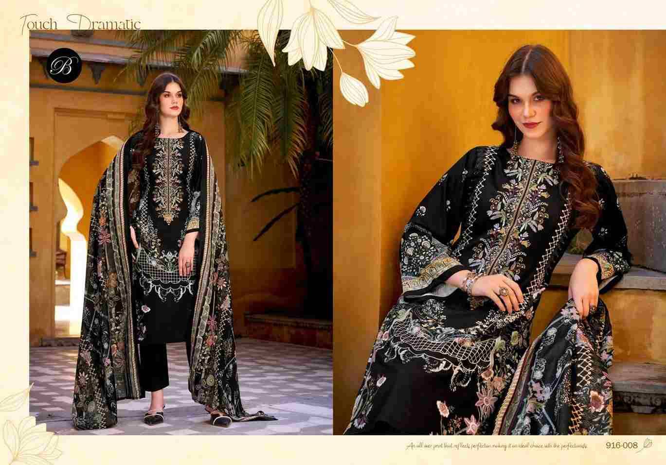 Naira Vol-123 By Belliza 916-001 To 916-008 Series Beautiful Festive Suits Stylish Fancy Colorful Casual Wear & Ethnic Wear Pure Cotton Print Dresses At Wholesale Price