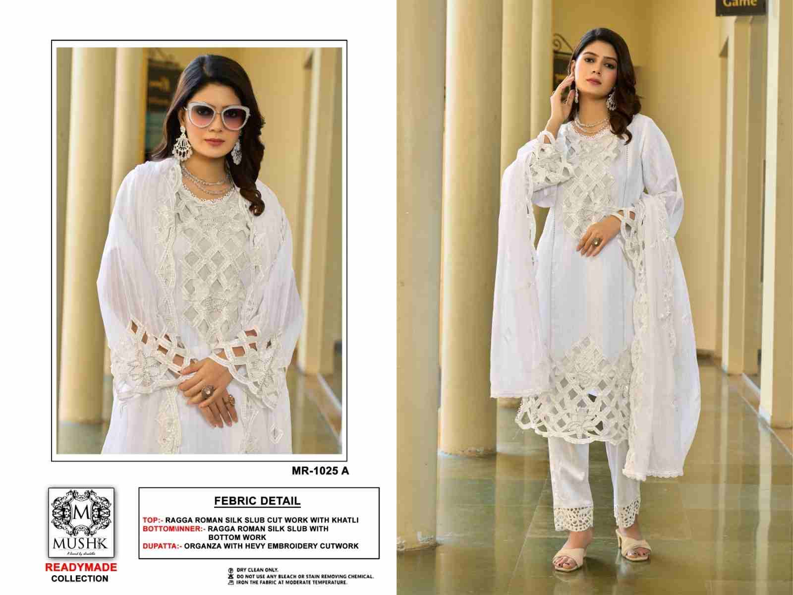 Mushk Hit Design 1025 Colours By Mushk 1025-A To 1025-C Series Beautiful Winter Collection Pakistani Suits Stylish Fancy Colorful Casual Wear & Ethnic Wear Roman Silk Dresses At Wholesale Price