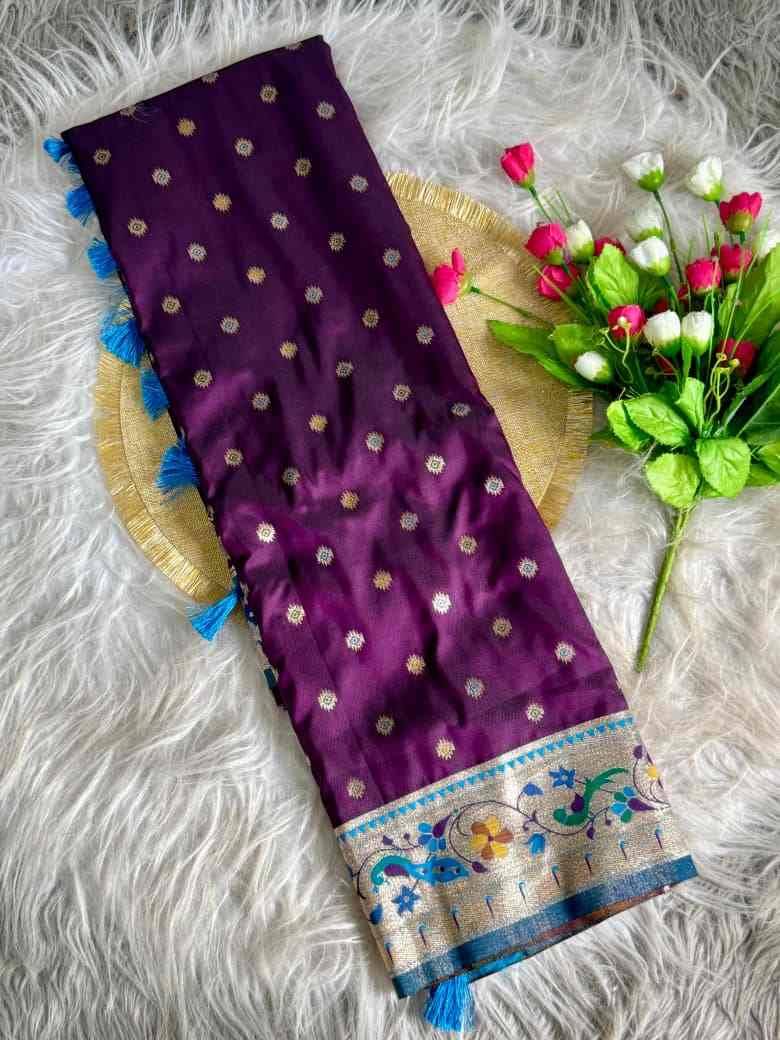 Vv-58 By Fashid Wholesale 01 To 08 Series Indian Traditional Wear Collection Beautiful Stylish Fancy Colorful Party Wear & Occasional Wear Paithani Silk Sarees At Wholesale Price