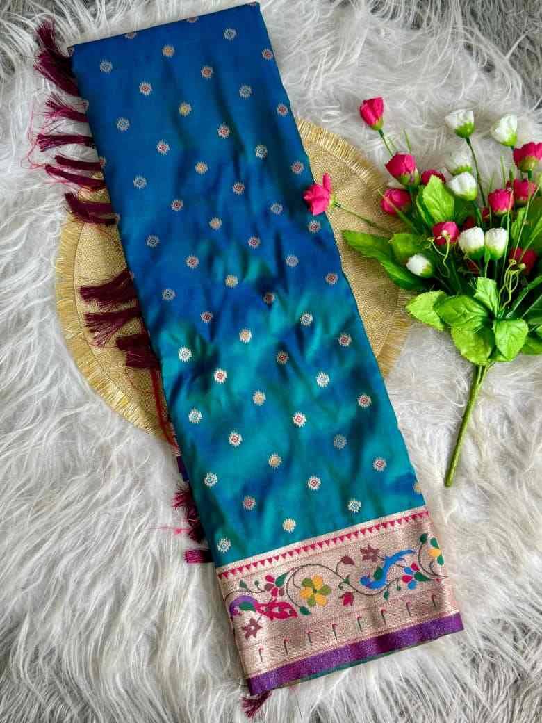 Vv-58 By Fashid Wholesale 01 To 08 Series Indian Traditional Wear Collection Beautiful Stylish Fancy Colorful Party Wear & Occasional Wear Paithani Silk Sarees At Wholesale Price