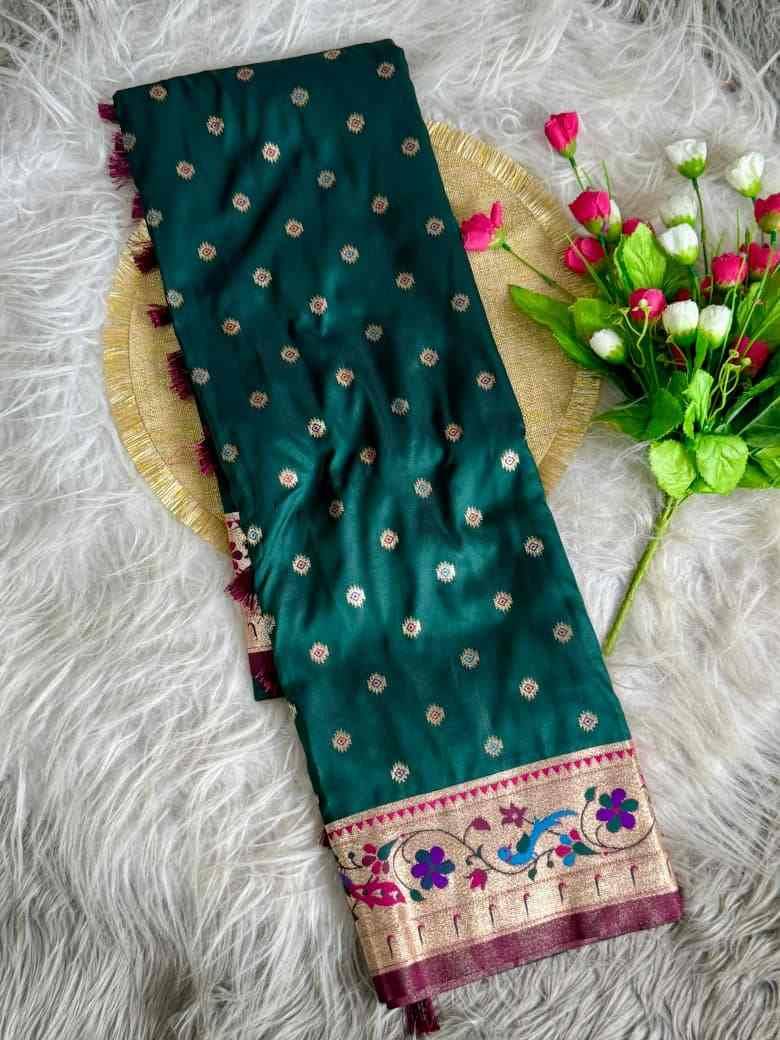 Vv-58 By Fashid Wholesale 01 To 08 Series Indian Traditional Wear Collection Beautiful Stylish Fancy Colorful Party Wear & Occasional Wear Paithani Silk Sarees At Wholesale Price