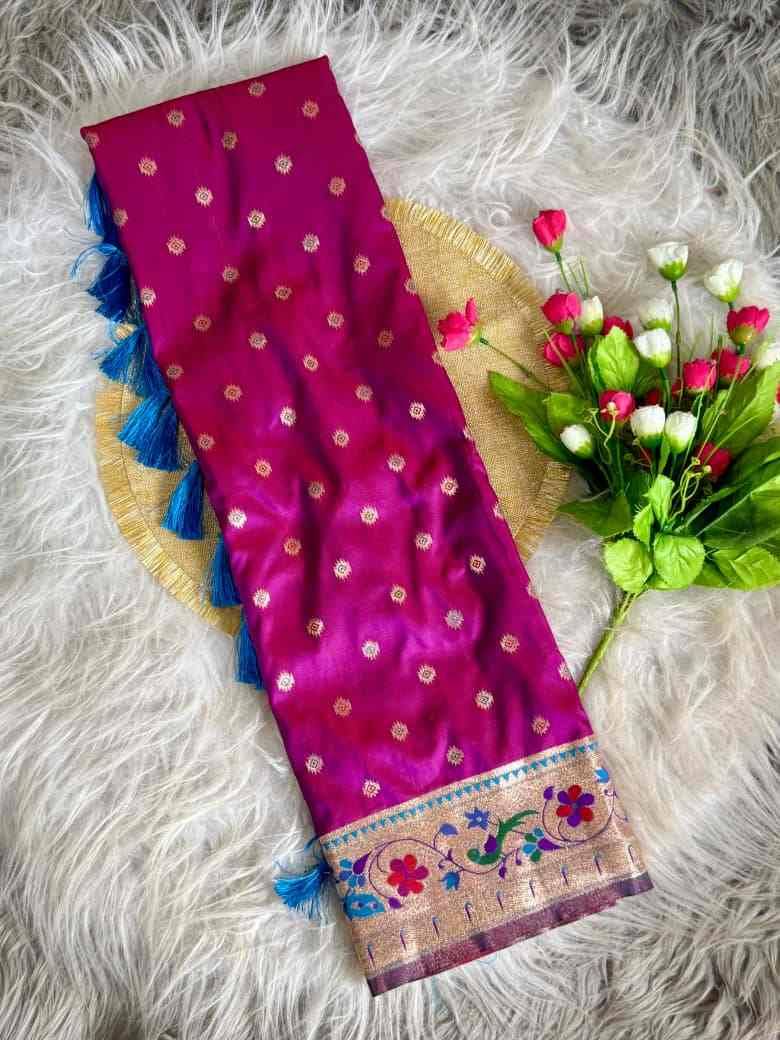 Vv-58 By Fashid Wholesale 01 To 08 Series Indian Traditional Wear Collection Beautiful Stylish Fancy Colorful Party Wear & Occasional Wear Paithani Silk Sarees At Wholesale Price