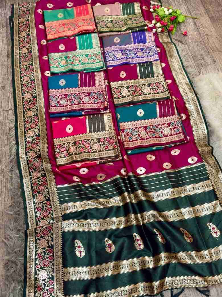 Vv-59 By Fashid Wholesale 01 To 08 Series Indian Traditional Wear Collection Beautiful Stylish Fancy Colorful Party Wear & Occasional Wear Paithani Silk Sarees At Wholesale Price