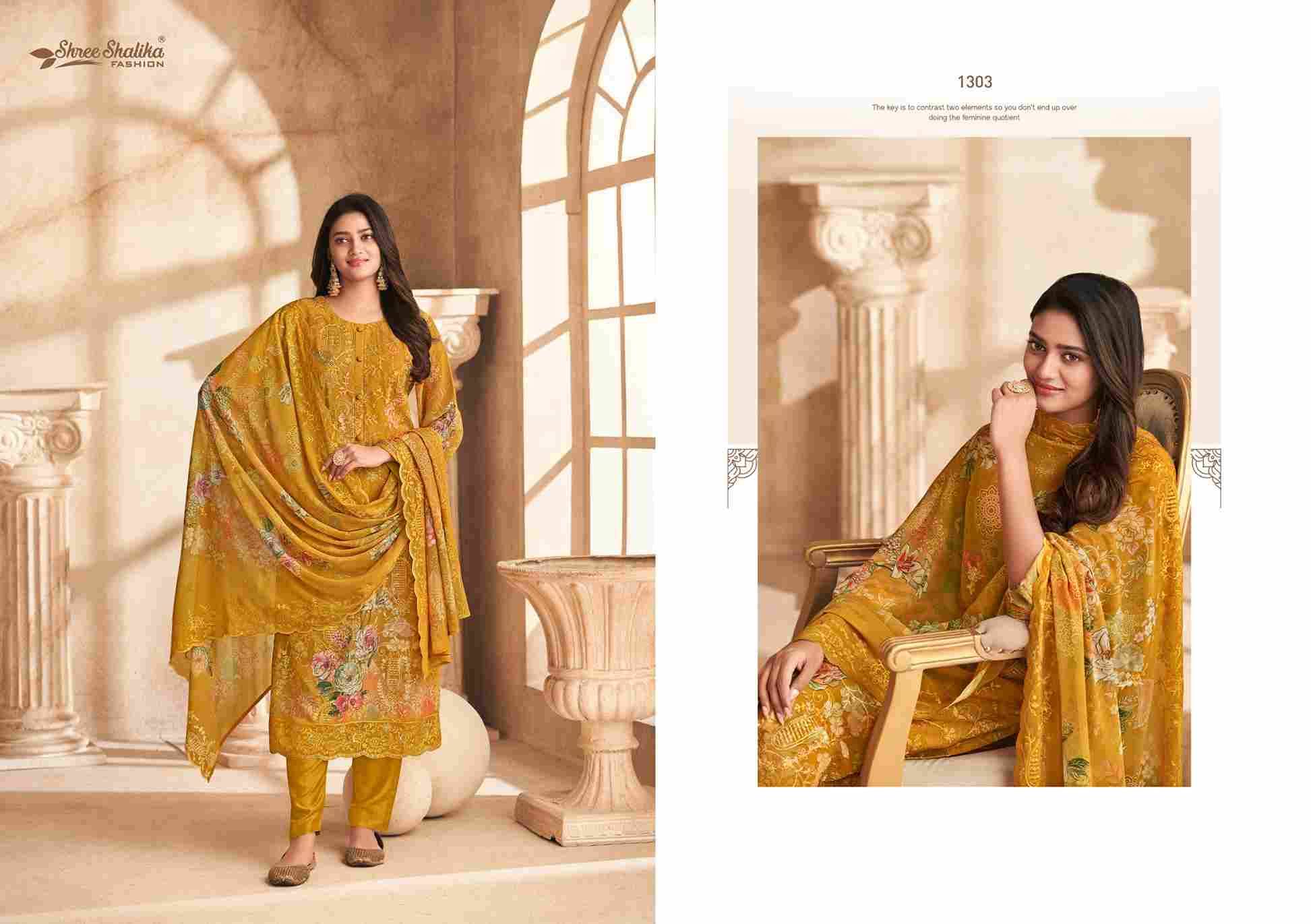 Shalika Vol-113 By Shree Shalika Fashion 1301 To 1306 Series Beautiful Stylish Festive Suits Fancy Colorful Casual Wear & Ethnic Wear & Ready To Wear Georgette Dresses At Wholesale Price
