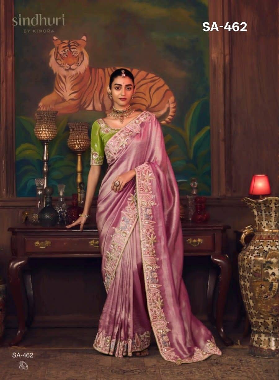 Shagun By Kimora Fashion 461 To 471 Series Indian Traditional Wear Collection Beautiful Stylish Fancy Colorful Party Wear & Occasional Wear Fancy Sarees At Wholesale Price