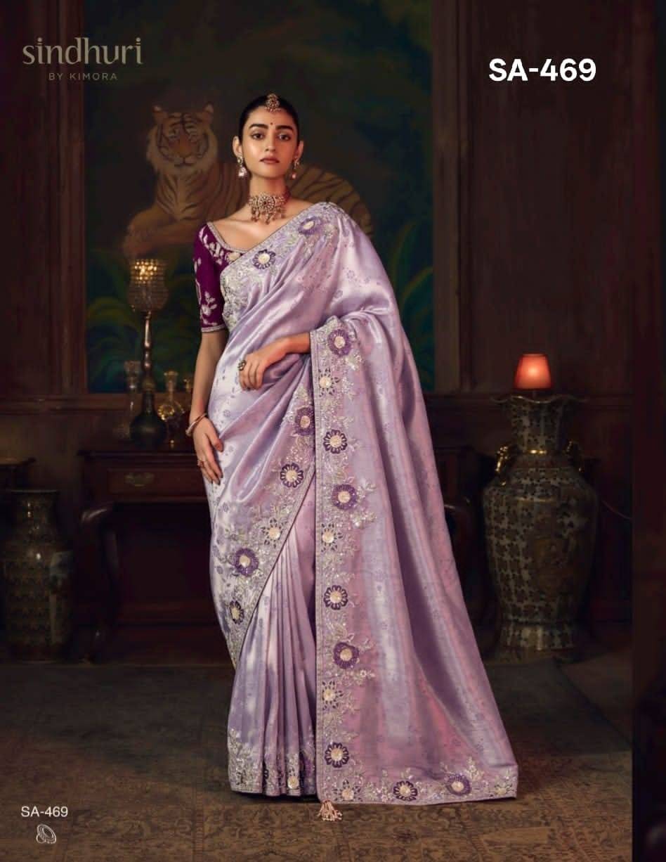 Shagun By Kimora Fashion 461 To 471 Series Indian Traditional Wear Collection Beautiful Stylish Fancy Colorful Party Wear & Occasional Wear Fancy Sarees At Wholesale Price