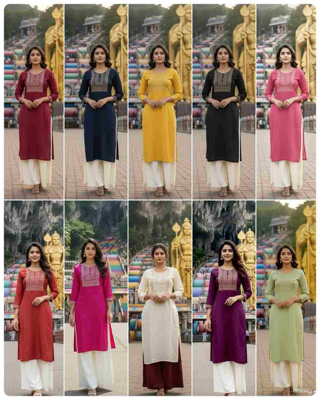 Batu Caves By Fashid Wholesale 01 To 10 Series Beautiful Festive Suits Stylish Fancy Colorful Casual Wear & Ethnic Wear Heavy Rayon Dresses At Wholesale Price