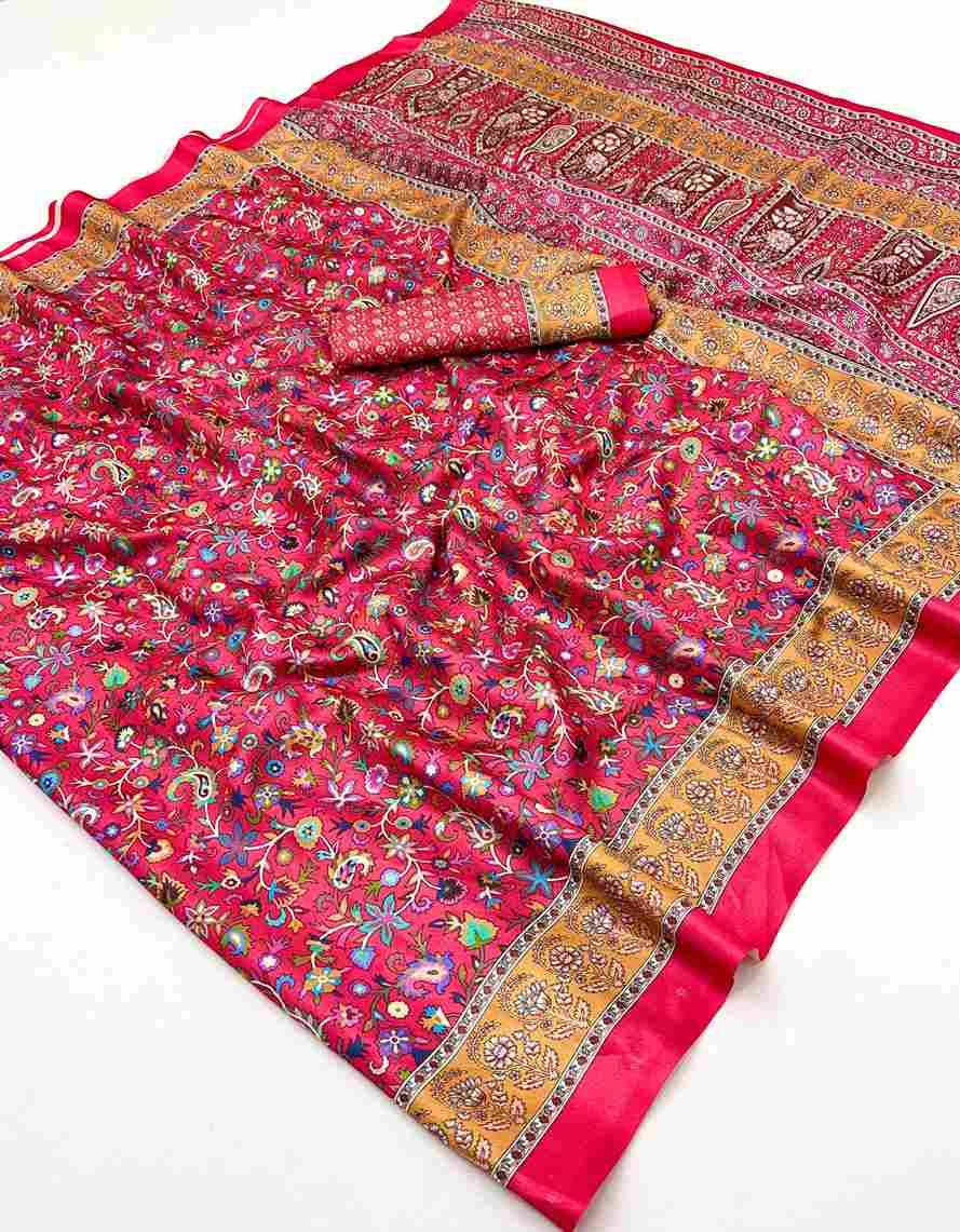 Pc-37 By Fashid Wholesale 01 To 04 Series Indian Traditional Wear Collection Beautiful Stylish Fancy Colorful Party Wear & Occasional Wear Pashmina Silk Sarees At Wholesale Price