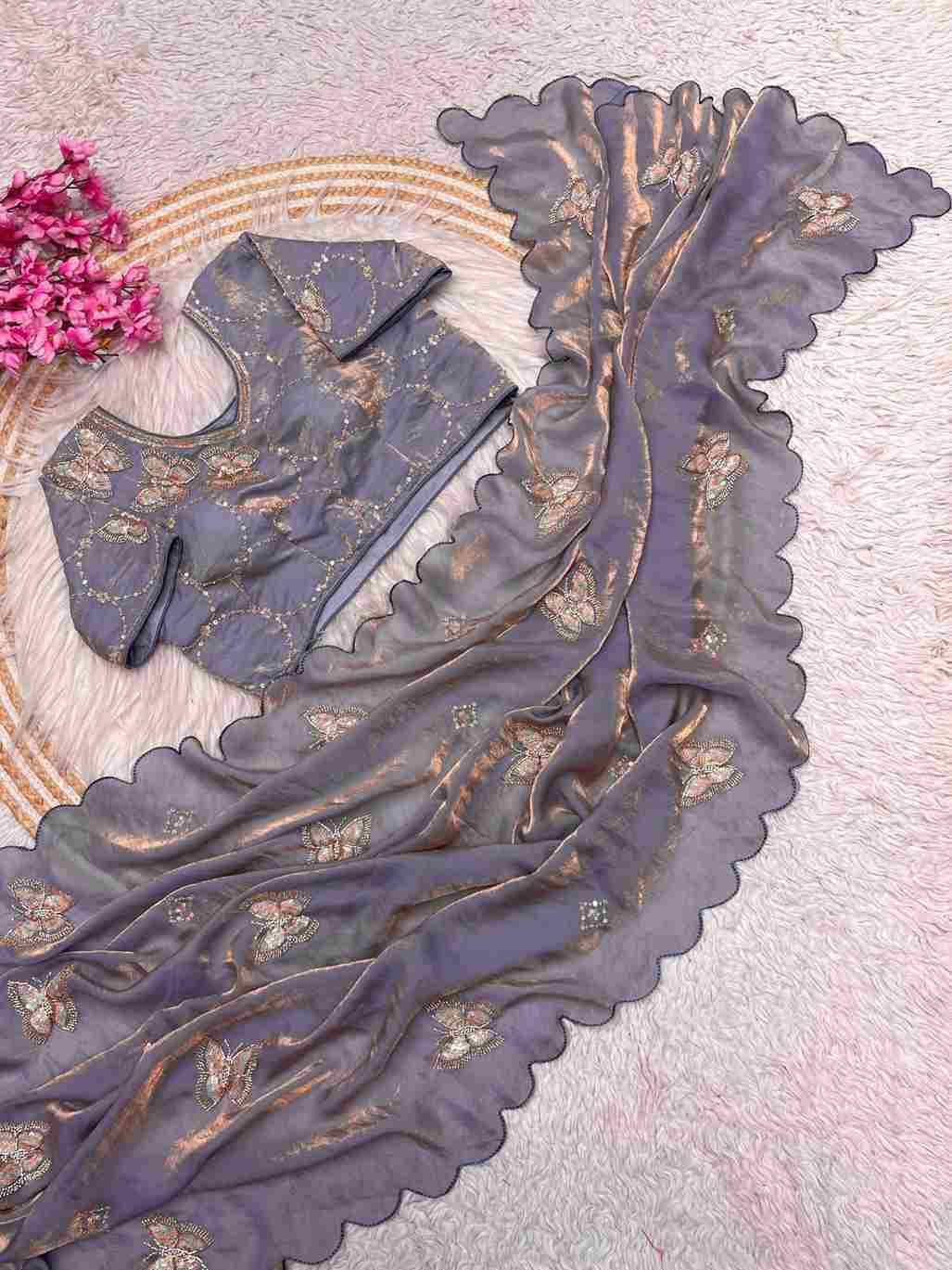 Vs-Chakli By Fashid Wholesale 01 To 06 Series Indian Traditional Wear Collection Beautiful Stylish Fancy Colorful Party Wear & Occasional Wear Soft Fandy Satin Silk Sarees At Wholesale Price