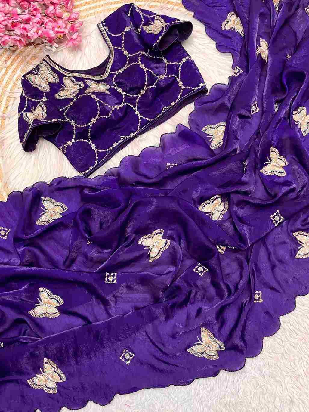 Vs-Chakli By Fashid Wholesale 01 To 06 Series Indian Traditional Wear Collection Beautiful Stylish Fancy Colorful Party Wear & Occasional Wear Soft Fandy Satin Silk Sarees At Wholesale Price