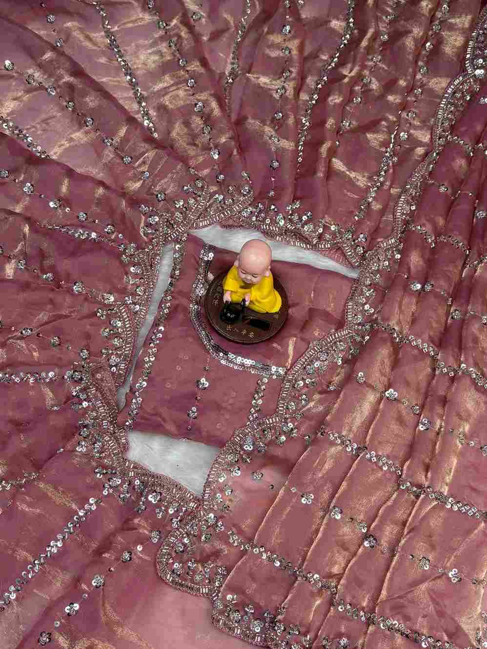 Vs-Vishva By Fashid Wholesale 01 To 10 Series Designer Suits Collection Beautiful Stylish Fancy Colorful Party Wear & Occasional Wear Fandy Satin Sarees At Wholesale Price